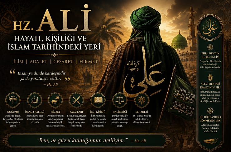 Hz. Ali’nin Hayatı: Ehl-i Beyt’in Önderi ve İslam Tarihinin Büyük Şahsiyeti
