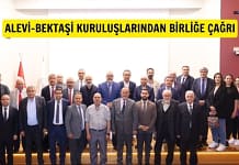 Alevi Bektaşi kuruluşlarından birliğe davet